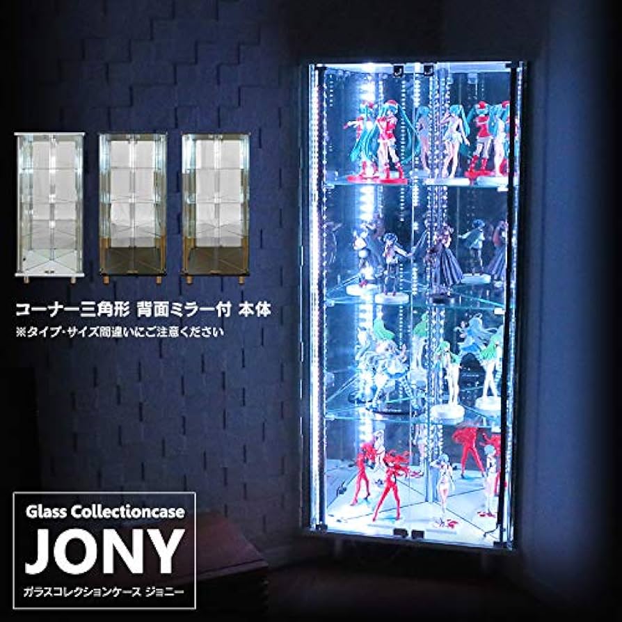 Amazon.co.jp: 地球家具 コレクションケース コーナータイプ